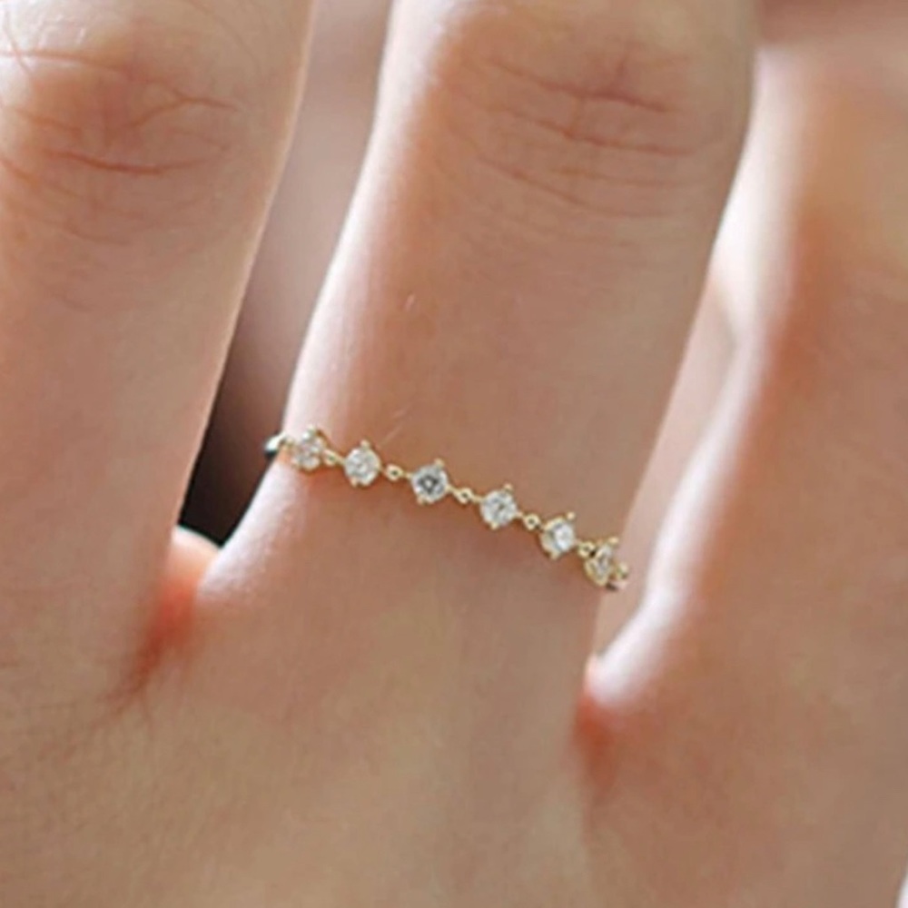 Dainty CZ Ring - Picture 2 of 6